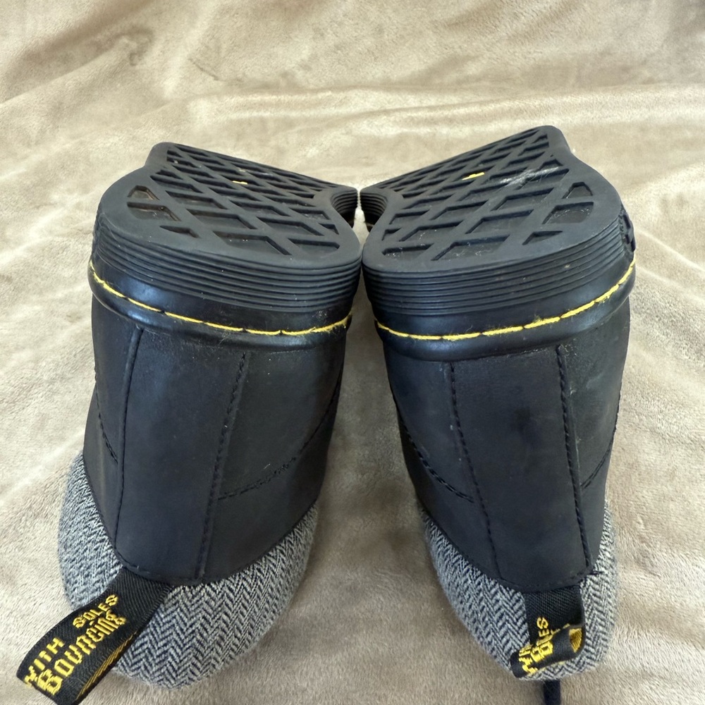 * Dr. Martens Leather Black Maelly Ankle Boots - Picture 8 of 10